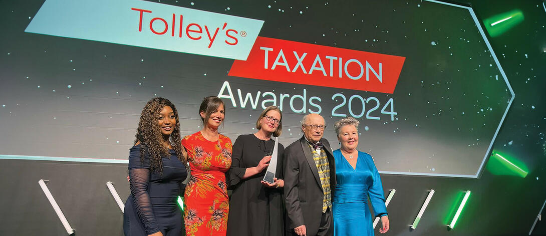 Award: LITRG’s work recognised by prestigious tax awards