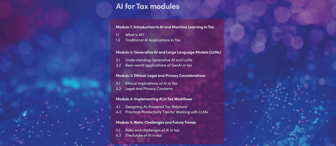 AI for Tax: navigating the future of taxation